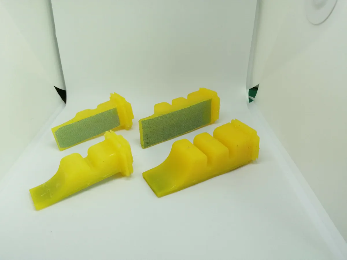 Piezas fabricadas con impresión 3D para herramientas robóticas